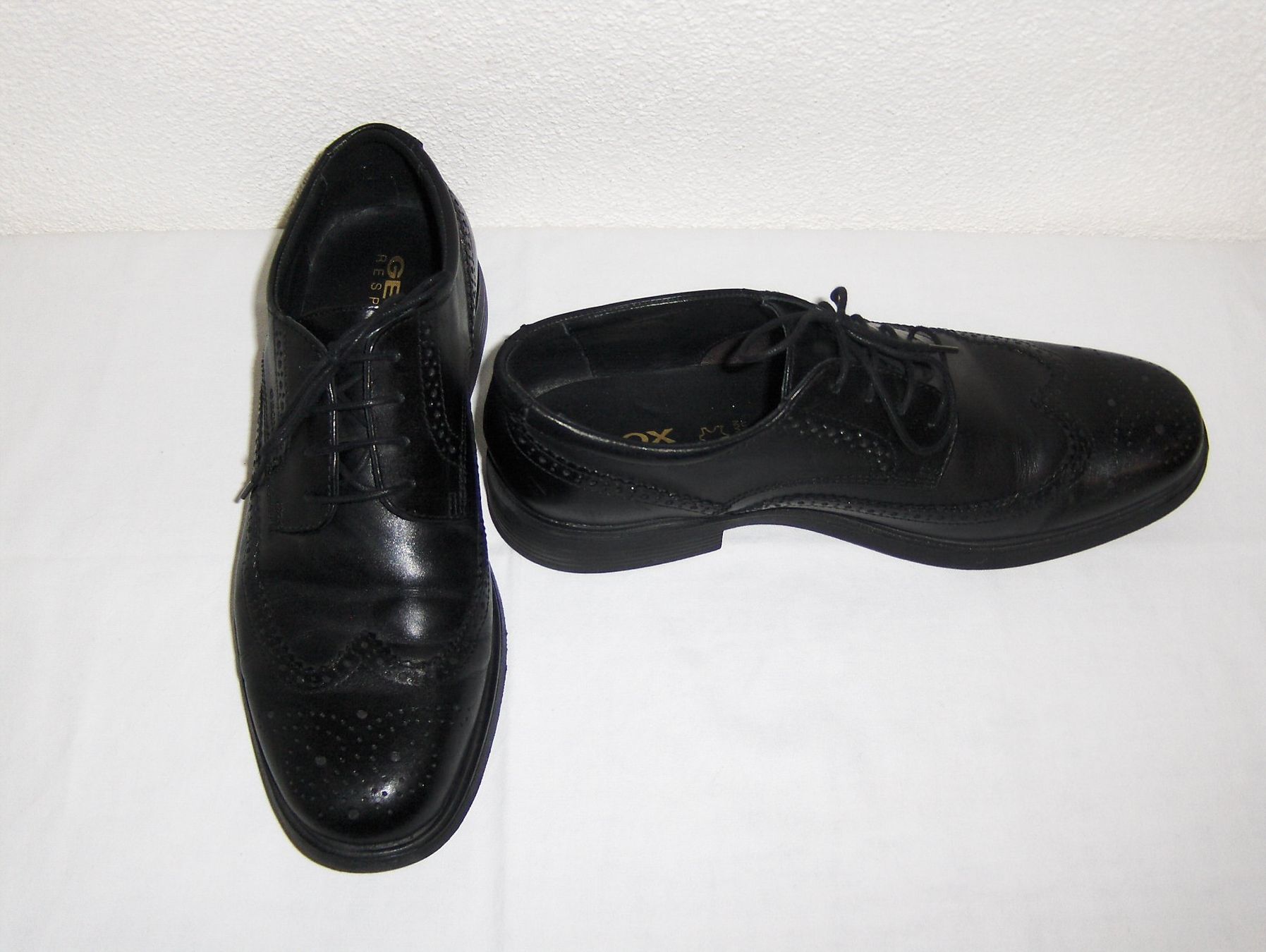 Geox Chaussures hommes: GEOX RESPIRA Budapester schwarz – D'occasion à Dübendorf par mar_85sd 2