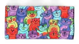 Brillenetui, Handyetui mit Katzen, Handarbeit