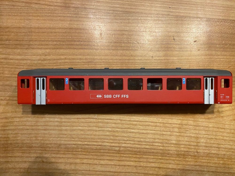 SBB B 722 rot nur Gehäuse | Kaufen auf Ricardo
