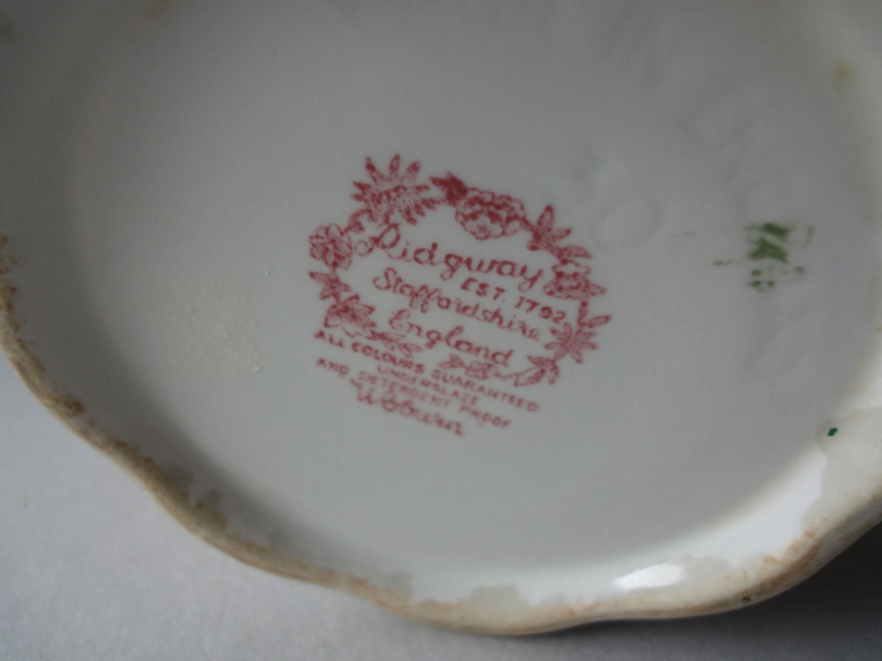 Caraffe: 1 Milchkrug Ridgway England – Usato da Chur venduto da omonia 6