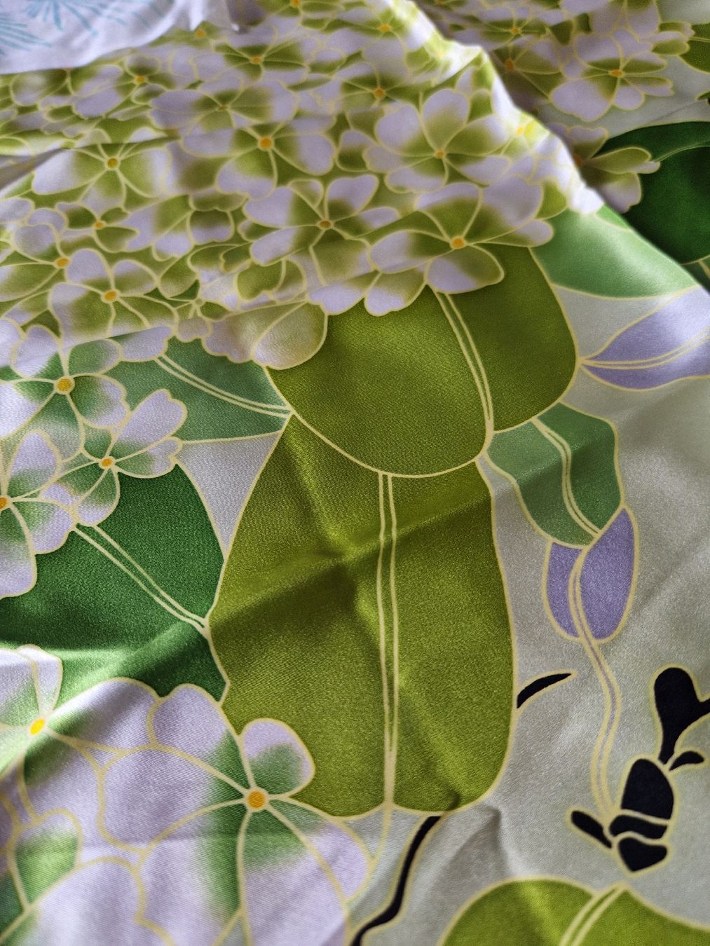 Foulard & Sciarpe: 6 grüne Seidenfoulards – Nuovo (secondo la descrizione) da Basel venduto da Luckyvrena 1