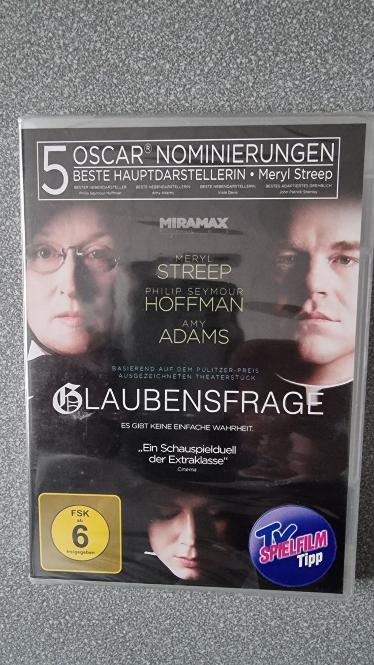 Tutti i DVDs: DVD Glaubensfrage - Meryl Streep – Nuovo e nell'imballaggio originale da Oetwil am See venduto da fineli2