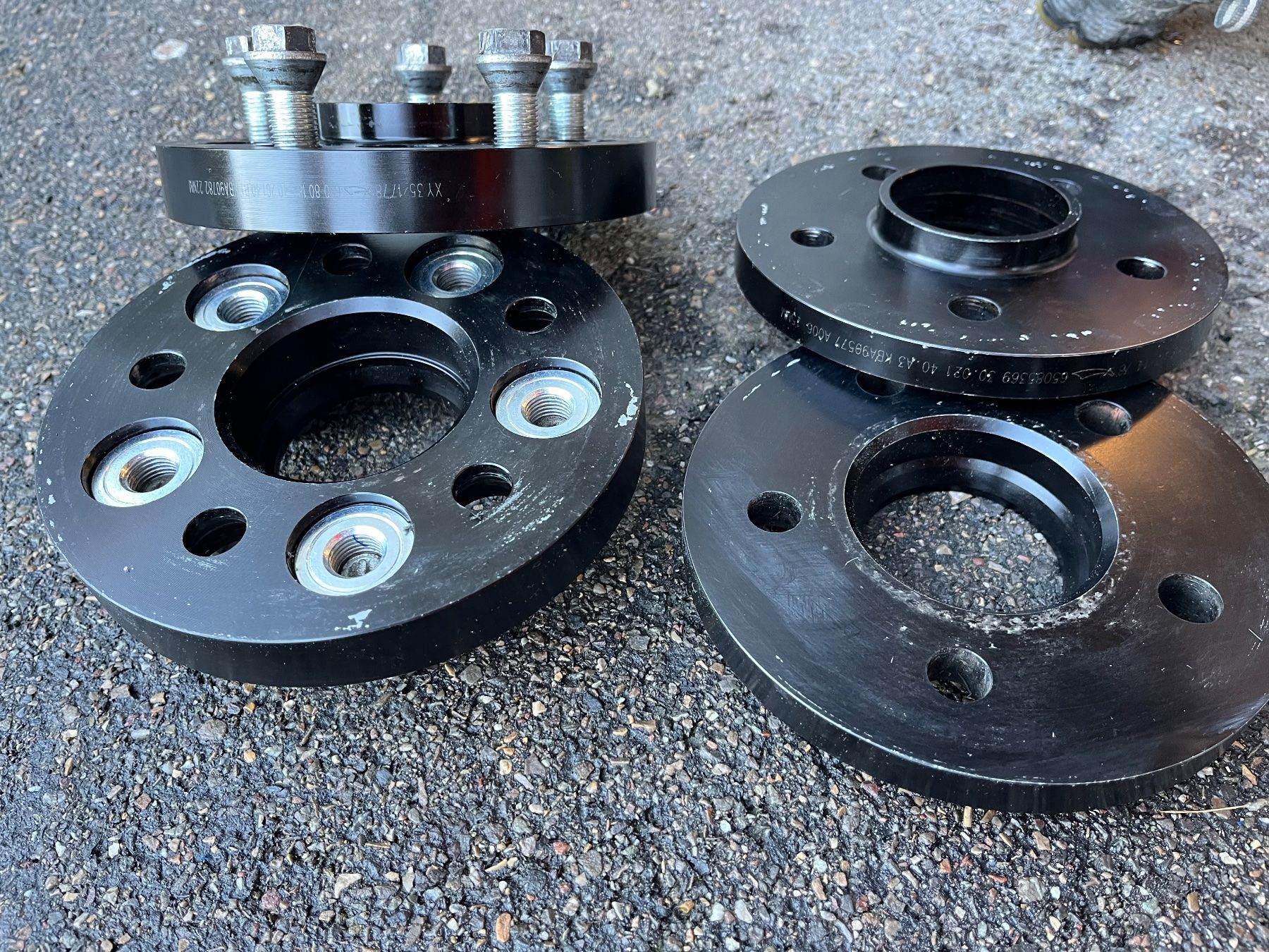 Mercedes-Benz Tutti pezzi di ricambio auto: Powertech distanzscheiben 12.5 /66.6/5x112 – Nuovo (secondo la descrizione) da Regensdorf venduto da Bani007 7