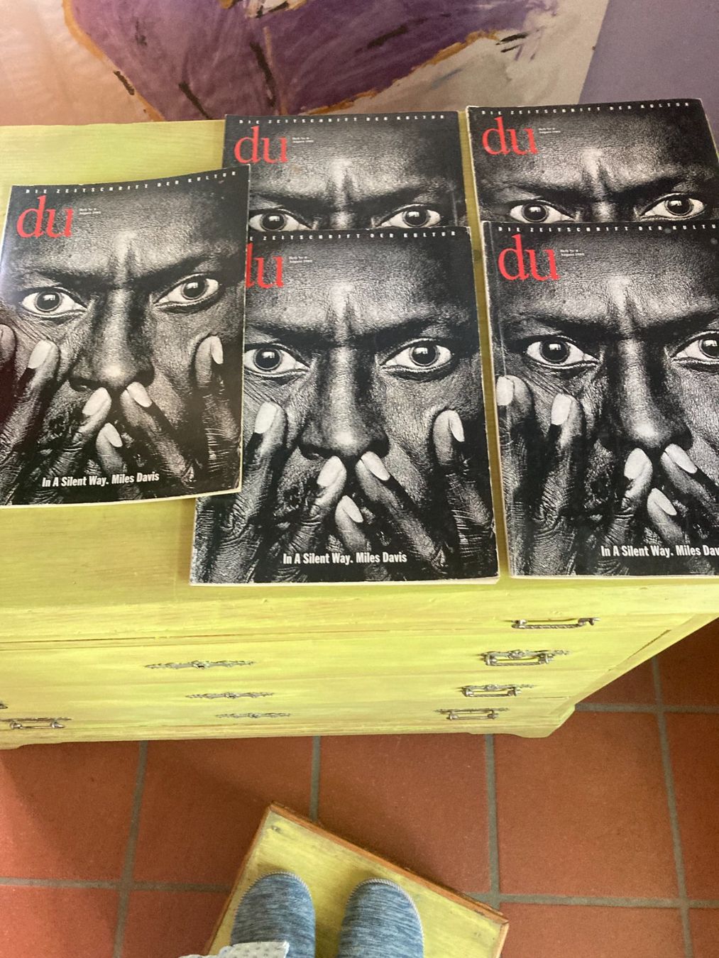 Riviste & Magazine: Miles Davis, Sammlung von 9 gleichen DU Heften – Usato da Luzern venduto da rup_r6cz