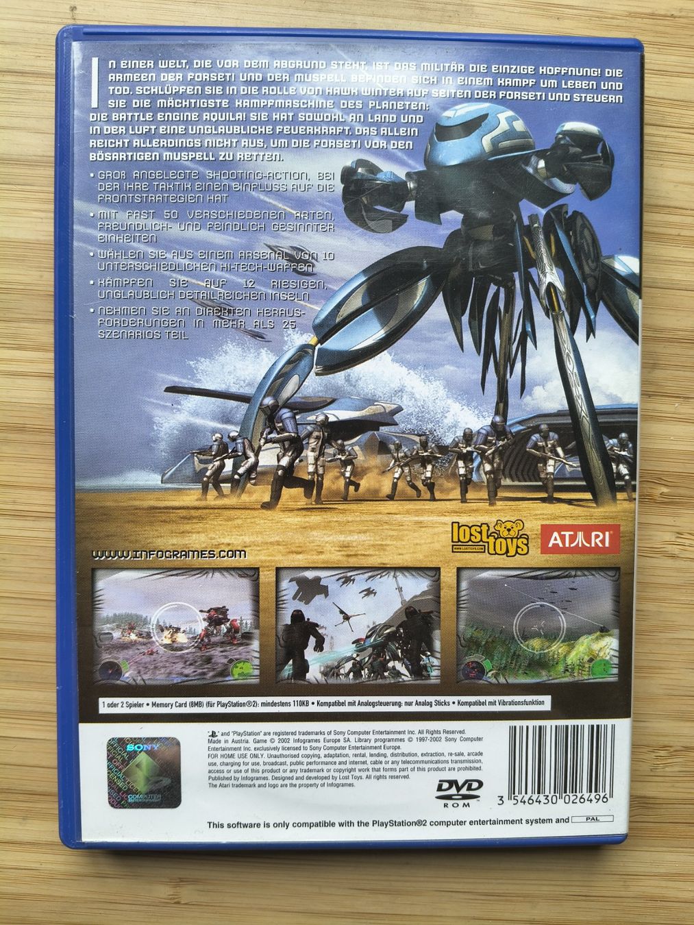 Giochi: Battle Engine Aquila (PS 2) – Usato da Riedholz venduto da ste_96cd 1