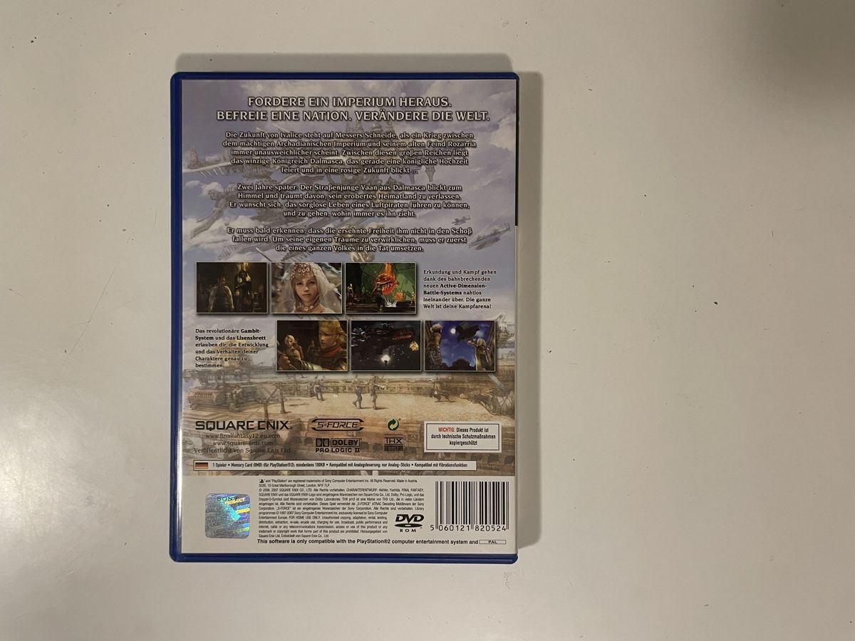 Sony Giochi: Final Fantasy XII – Usato da Susch venduto da Ascaso 1