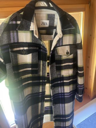 Zara Hemdjacke kariert