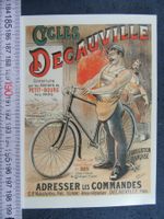 CYCLES AK OLDTIMER DECAUVILLE FRANCE PARIS REPRO