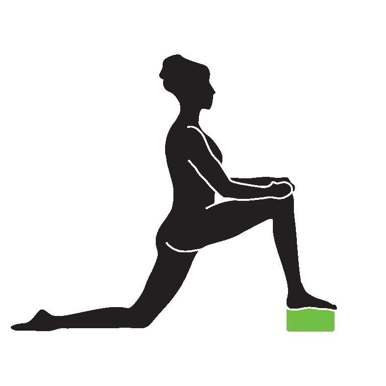 Hometrainer: Yoga Block, 200 g, grün/grau – Neu und originalverpackt aus St. Gallen von cointec 7