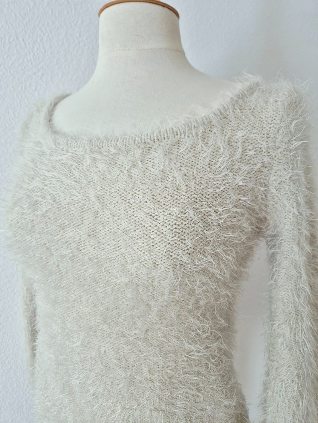 Pulls & Sweat-shirts: PULLOVER PULLI BEIGE S 36 FLAUSCHIG,  TOP ZU JEANS HOSE – D'occasion à Elsau par the-colorful-side 1