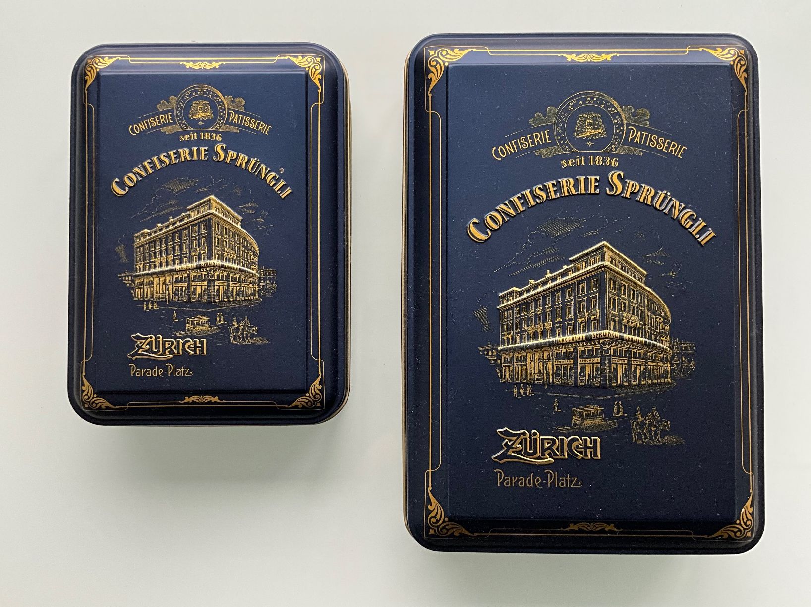 Behälter & Ähnliches: Métal-Boîte Sprüngli-Haus – Neu (gemäss Beschreibung) aus Zürich von Matz2001