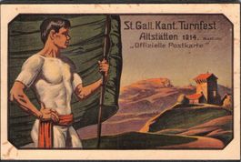 ^Turnfest SG , Altstätten 1914,gelaufen