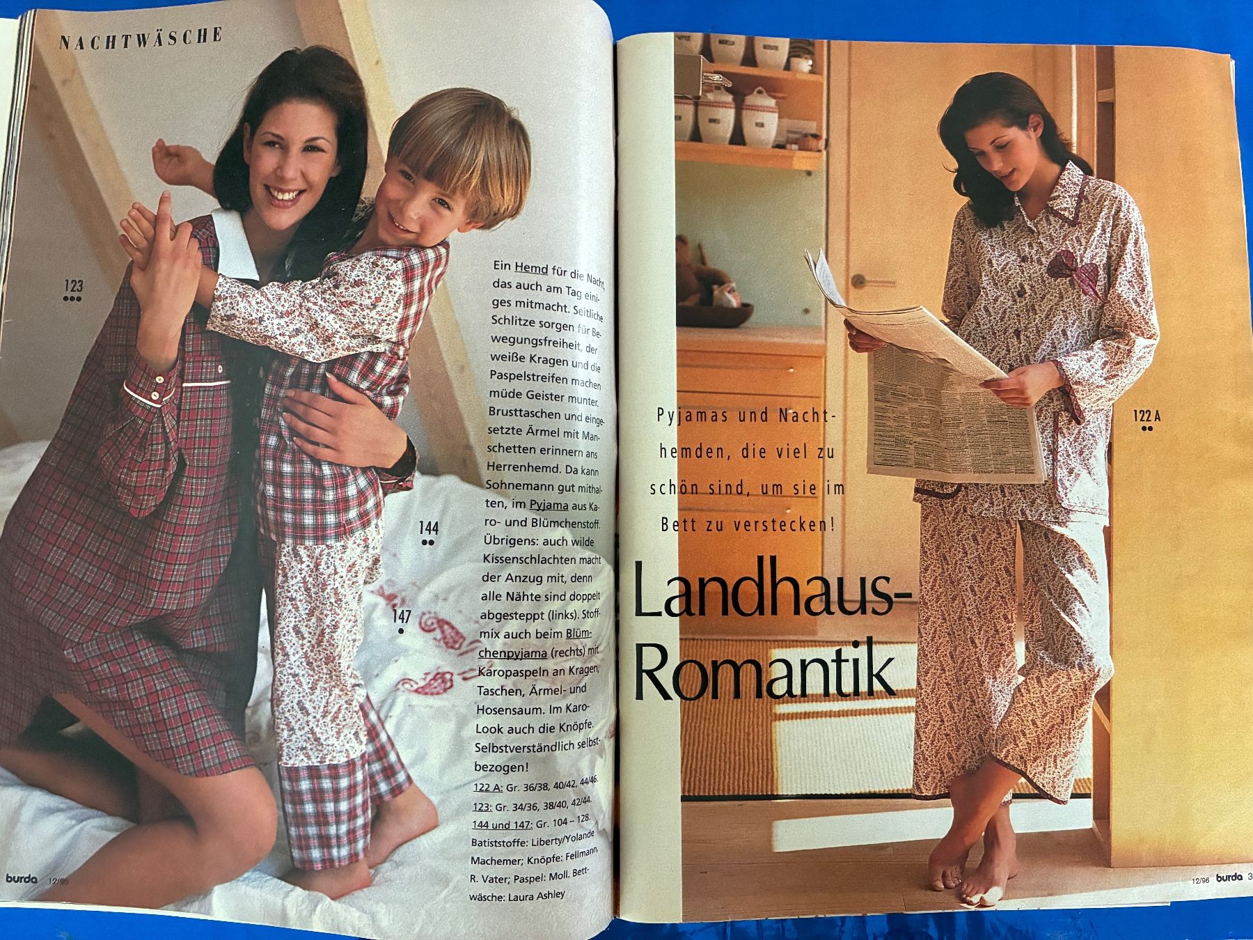 Cartamodelli: Burda Moden 1996 Weihnachtsausgabe Schnittmuster Mode Design – Usato da Aarwangen venduto da nemkin61 4