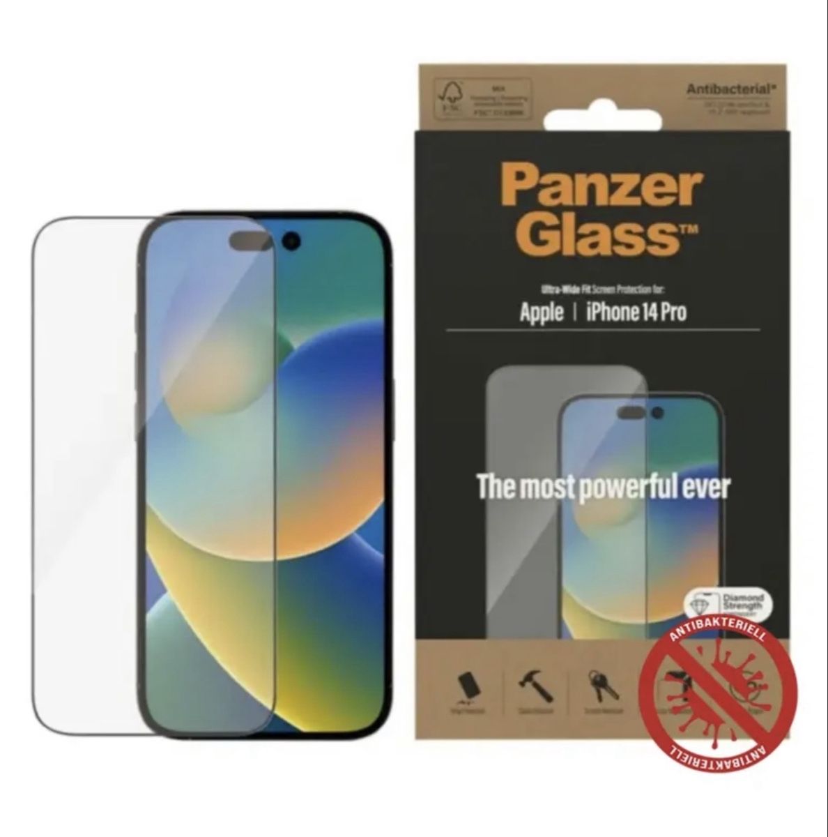 Ritocchi & pellicole di protezione: Iphone 14pro Panzer Glass – Nuovo e nell'imballaggio originale da Ermatingen venduto da Alina.W