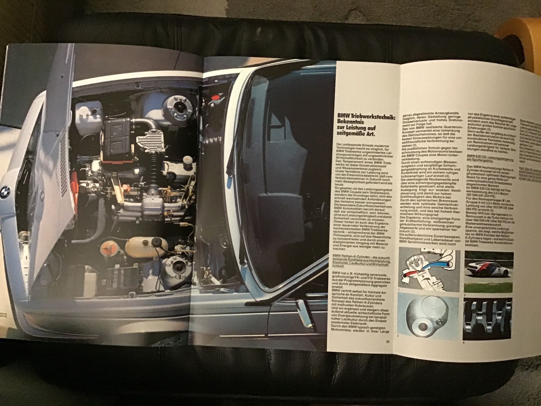 BMW Documenti: BMW 635 CSI Verkaufsprospekt 1984 – Usato da Scherzingen venduto da Starseller62 5