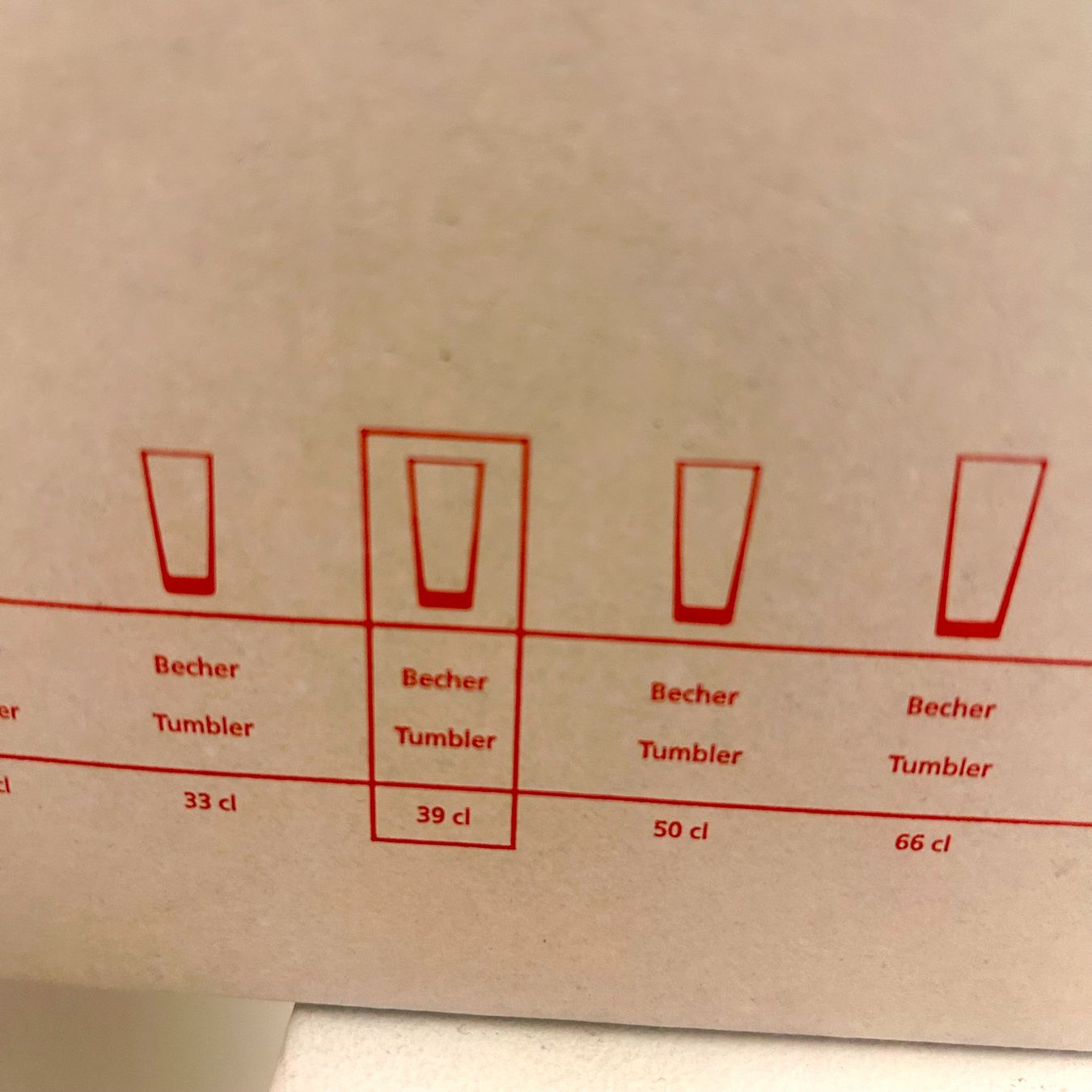 Bicchieri: 6 verres Valser neufs,  39 cl – Usato da bursins venduto da silversurfer1972 2