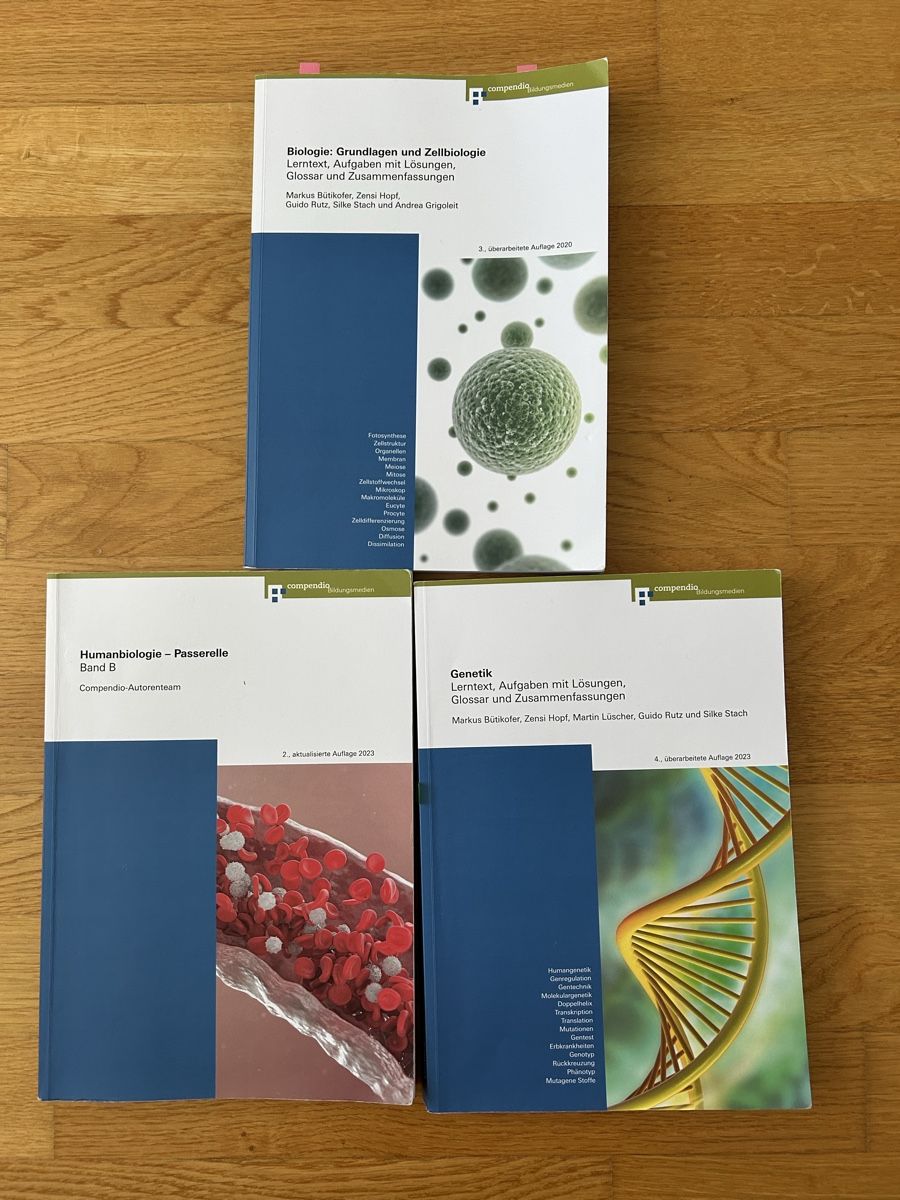 Libri: Passerelle Schweiz: Biologie – Usato da Wangen b. Olten venduto da Eyluelgoek