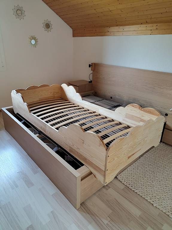 Betten: Lit bas "nuage" pour matelas 90x200 – Gebraucht aus La Corbaz von olifix 1