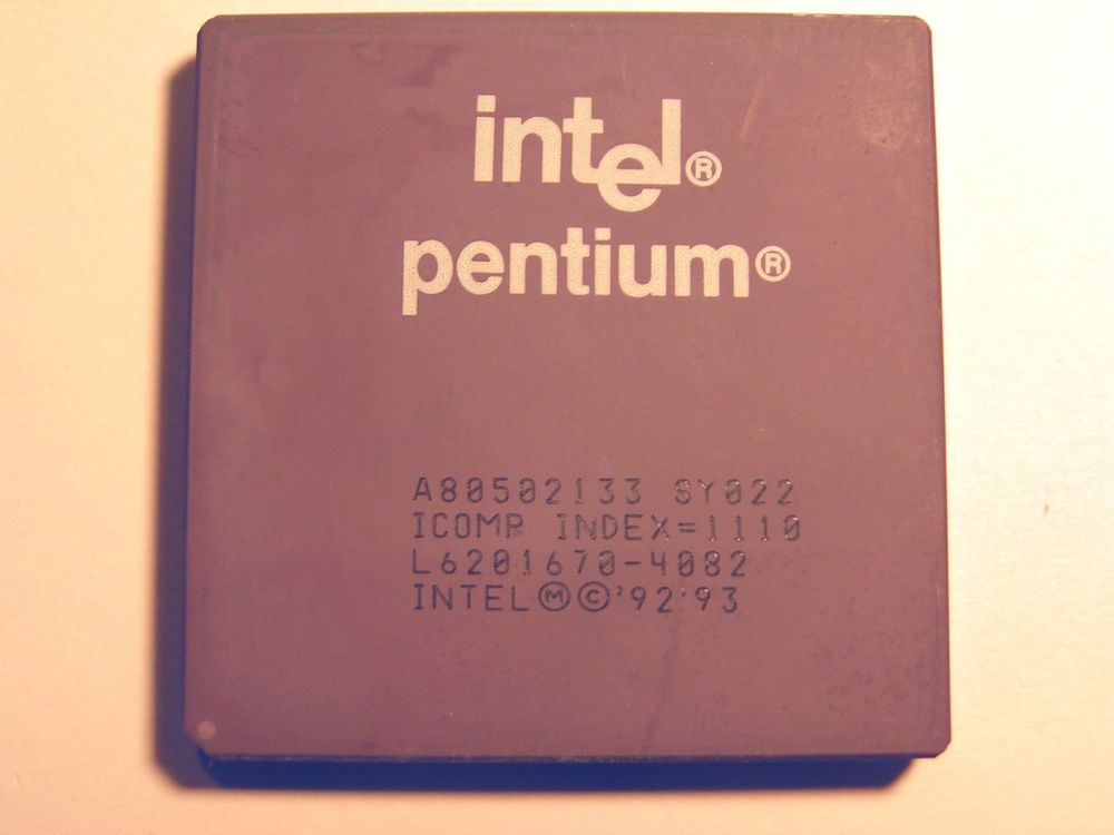 Intel Pentium 133MHz (Gebraucht) in Nussbaumen AG für CHF 8 – mit ...
