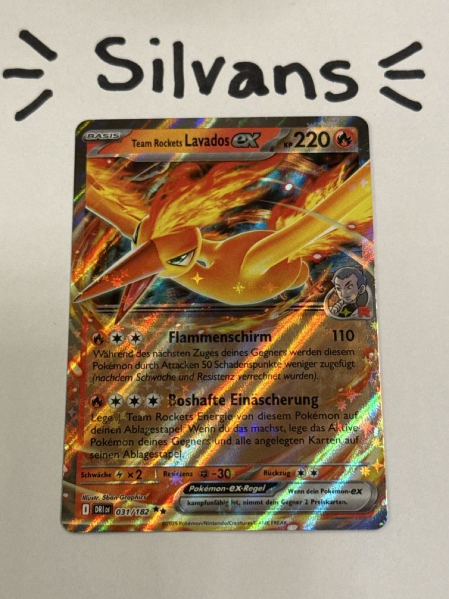 Team Rockets Lavados ex DRI 031 Ewige Rivalen Deutsch (Neu (gemäss