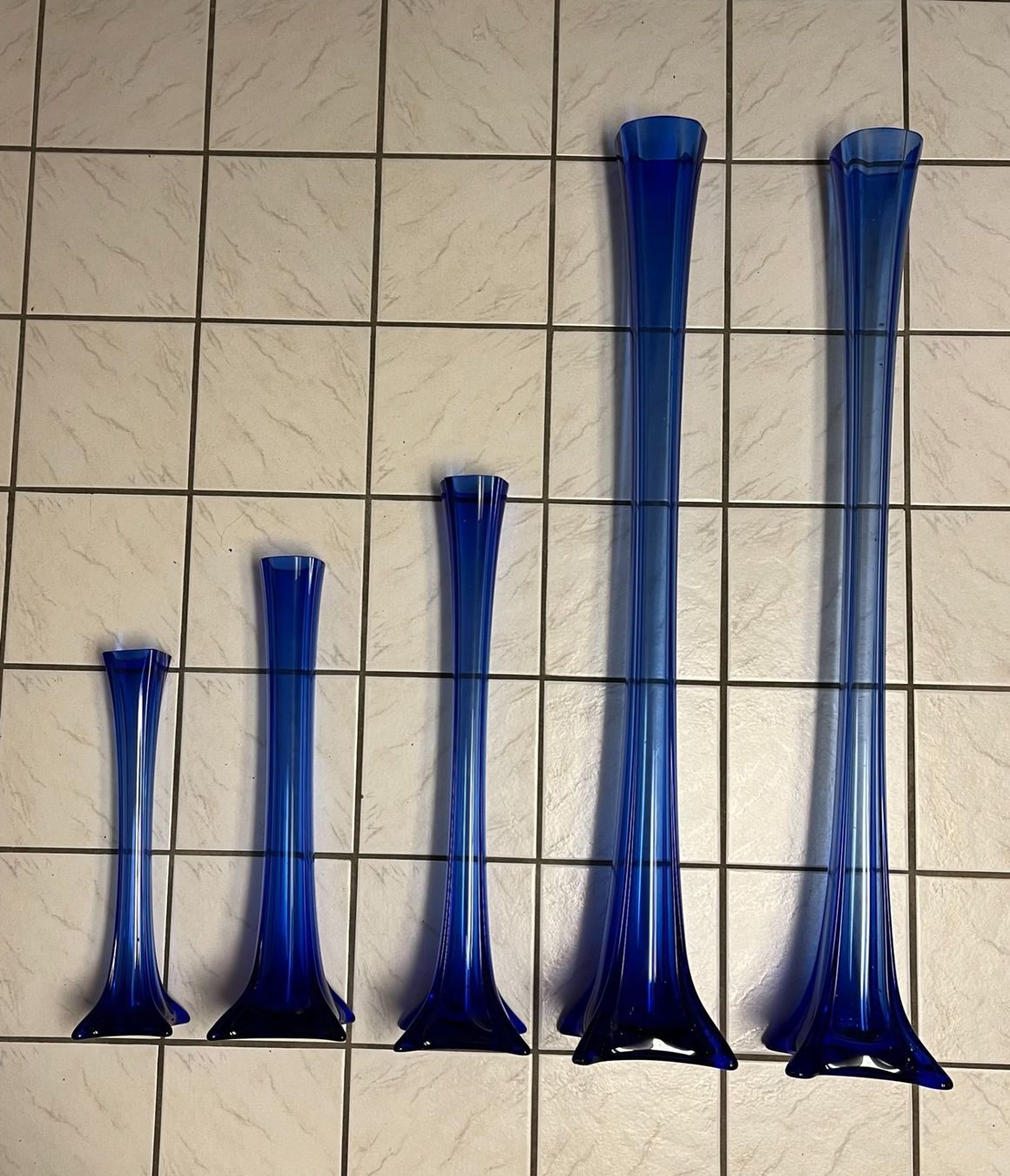Vasi & Recipienti: 5 seltene blaue Vasen – Usato da Balzers venduto da APE03