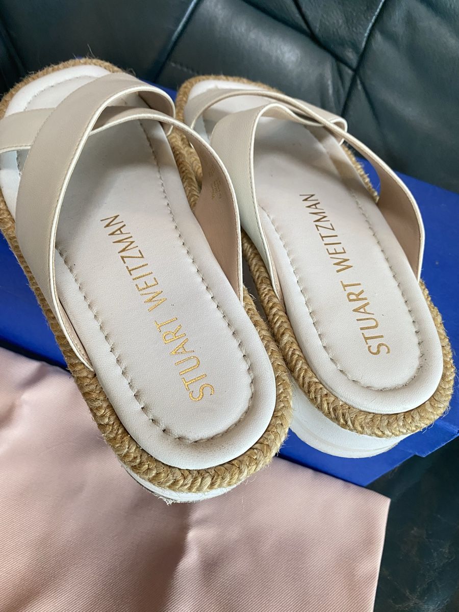 Stuart Weitzman Scarpe da donna: Stuart Weitzman Roza Lift Slide – Usato da Denges venduto da Tine88 2