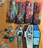 Monster High Puppen Frankie Stein Set mit Zubehör neu