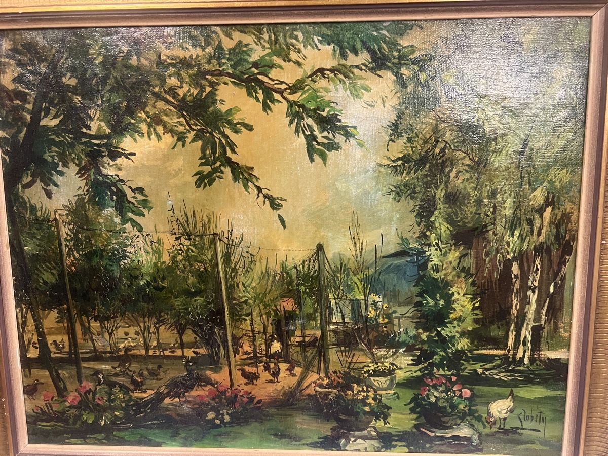 Dipinti: HUILE SUR TOILE ANCIENNE SIGNÉE – Usato da Genève venduto da Qanil77 4