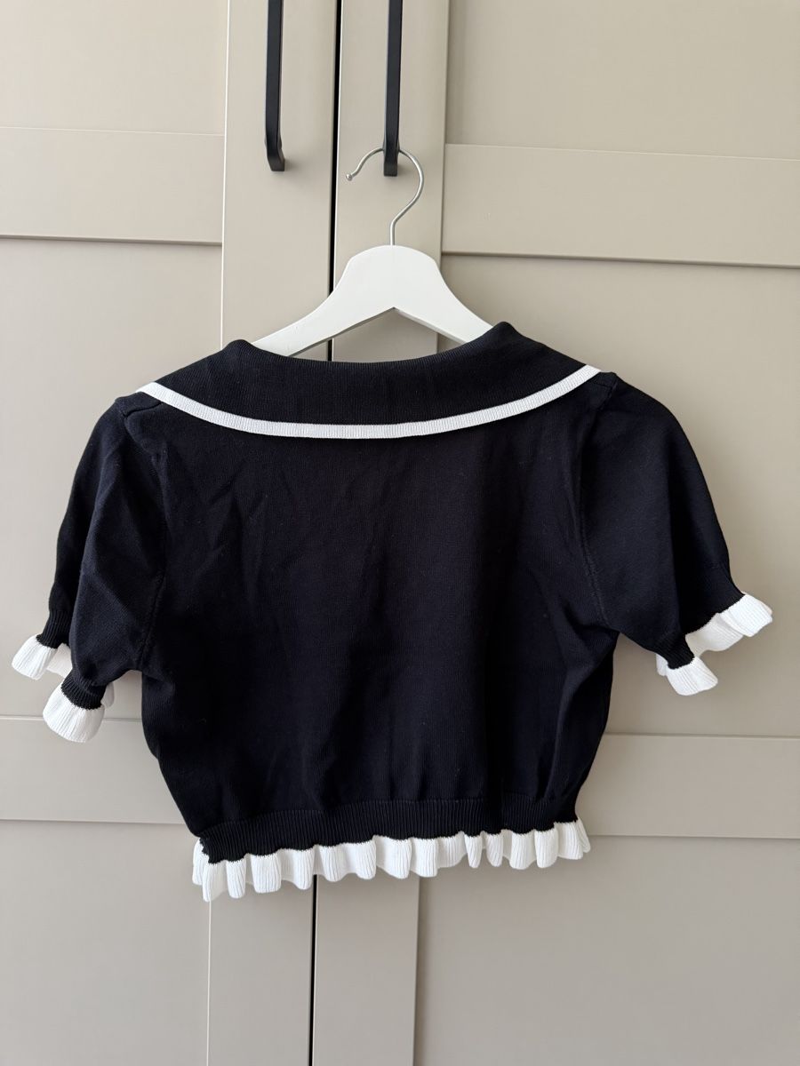 Giacche: Strickjacke mit Rüschen - Grösse S – Nuovo (secondo la descrizione) da Näfels venduto da mar_2ptp 1