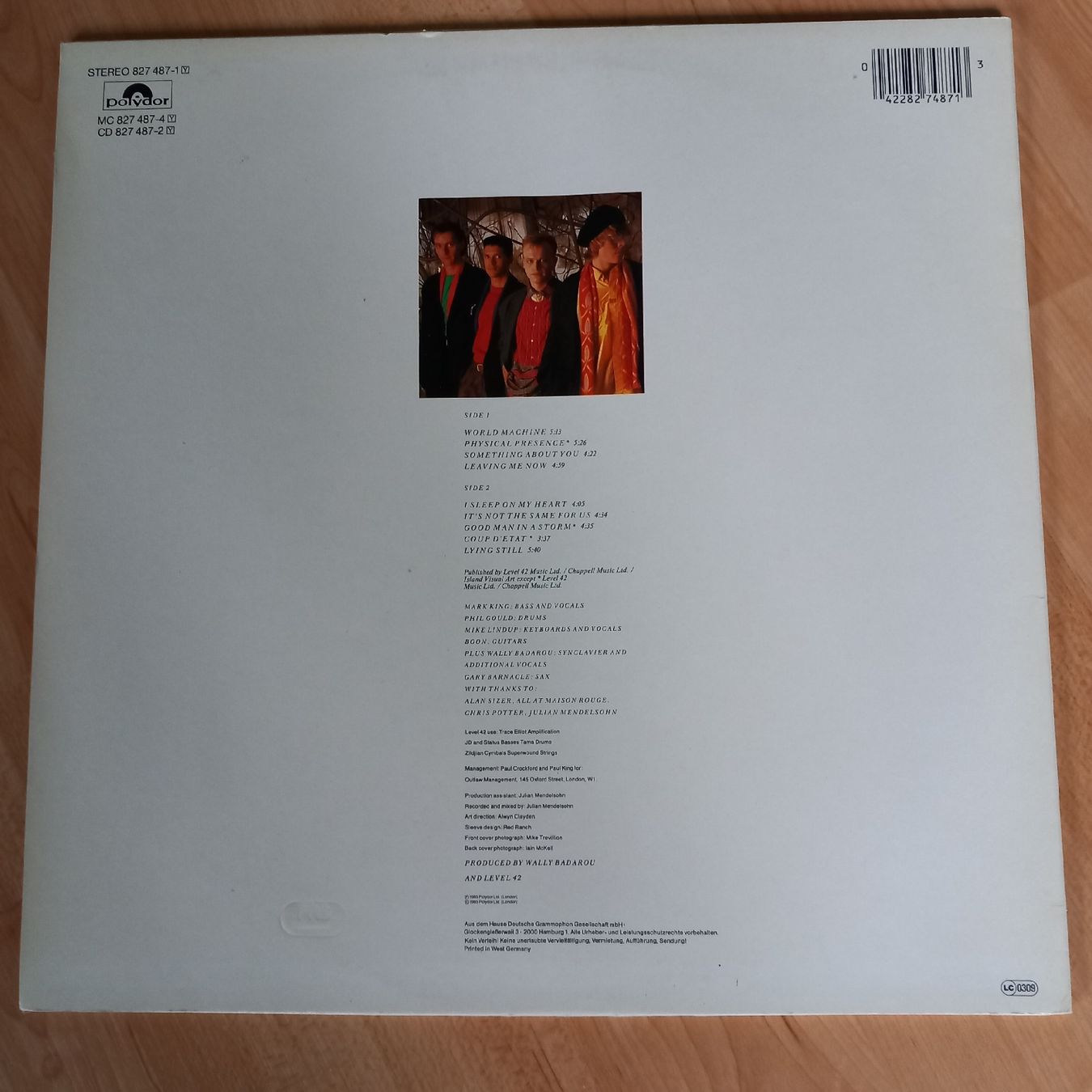 Schallplatten: Level 42 - World Machine – Gebraucht aus Ebnat-Kappel von blazzi 1