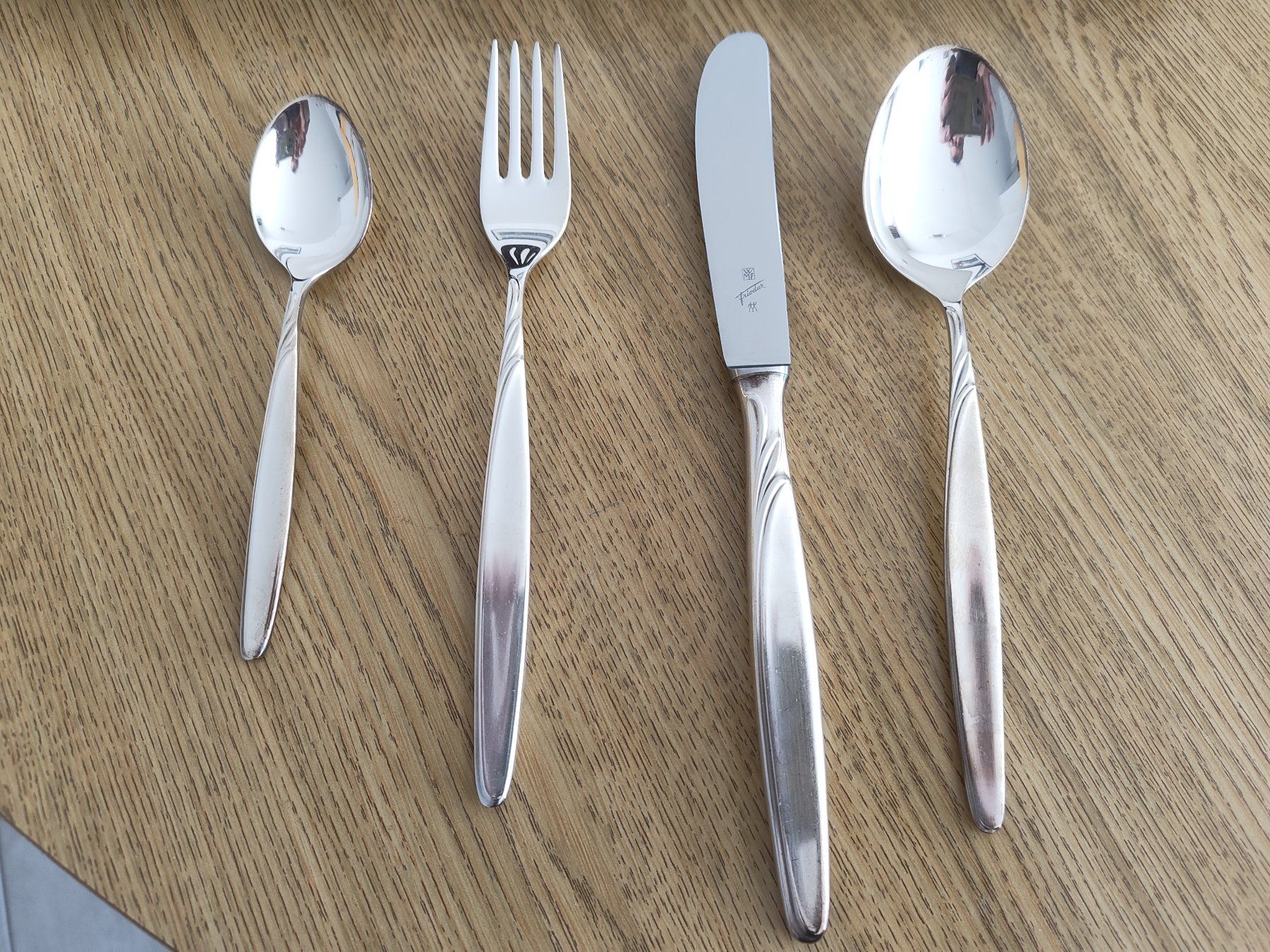 WMF Set di posate: 48 teiliges versilbertes Vintage Besteck ca.1965 – Usato da Adlikon b.Regensdf venduto da RGw 2