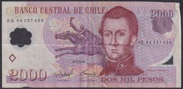 Chile 2000 Pesos 2004