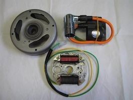 komplette Zündung CDI 12V rechts
