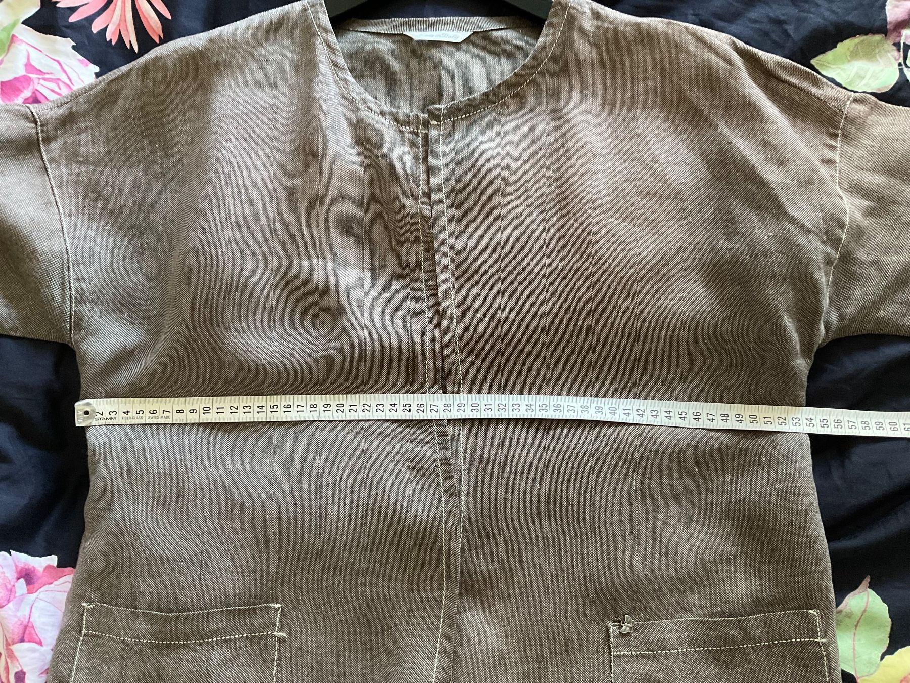 Max Mara Jacken: MAX MARA 100% Leinen oversize Jacke Gr 38 braun – Gebraucht aus Urdorf von alda02 6