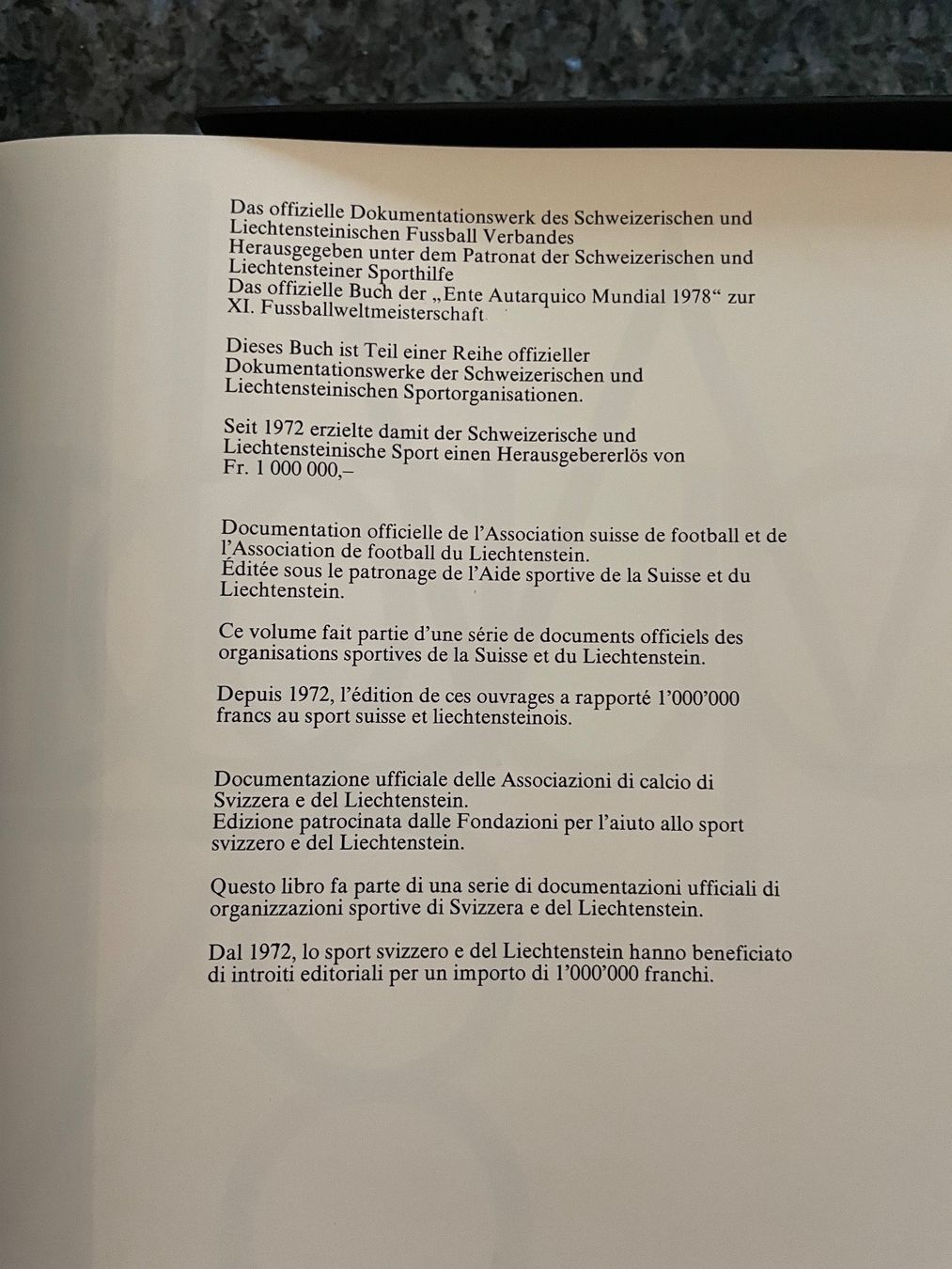 Bücher: Fussball WM Bücher Argentinien 1978 – Neu (gemäss Beschreibung) aus Schlossrued von Julio25 2
