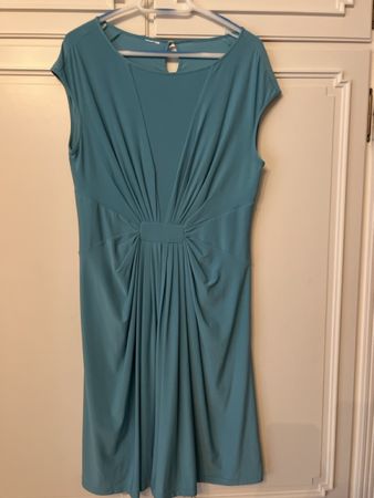 Sommerliches, türkis Kleid, Grösse 42, Top Zustand