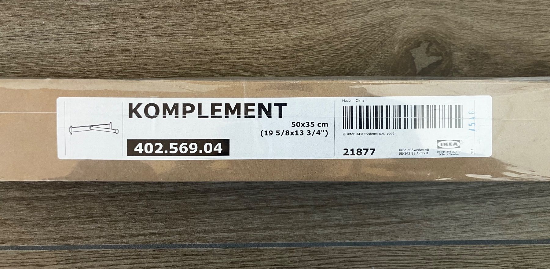 Ikea Garderobe: Kleiderstange Ikea weiss – Neu und originalverpackt aus Jona von m.brun 1