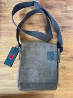 Strellson Umhängetasche Leder braun neu mit Etikett
