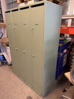 LiSTA Garderobenschrank, robust, abschliessbar, 119x50x175cm