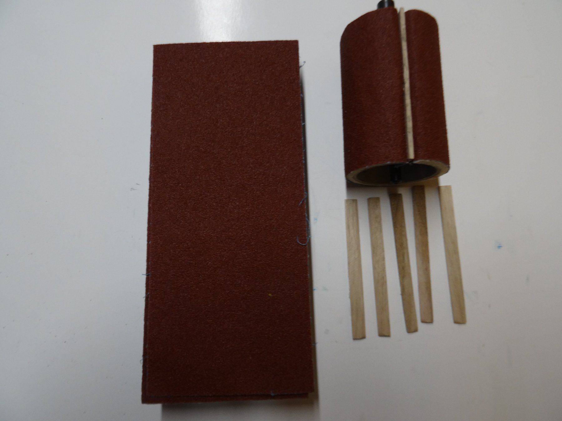 Inca Sägen: Inca Schleifwalze mit 30 Blatt Schleiftuch – Gebraucht aus Lungern von madachsa 2