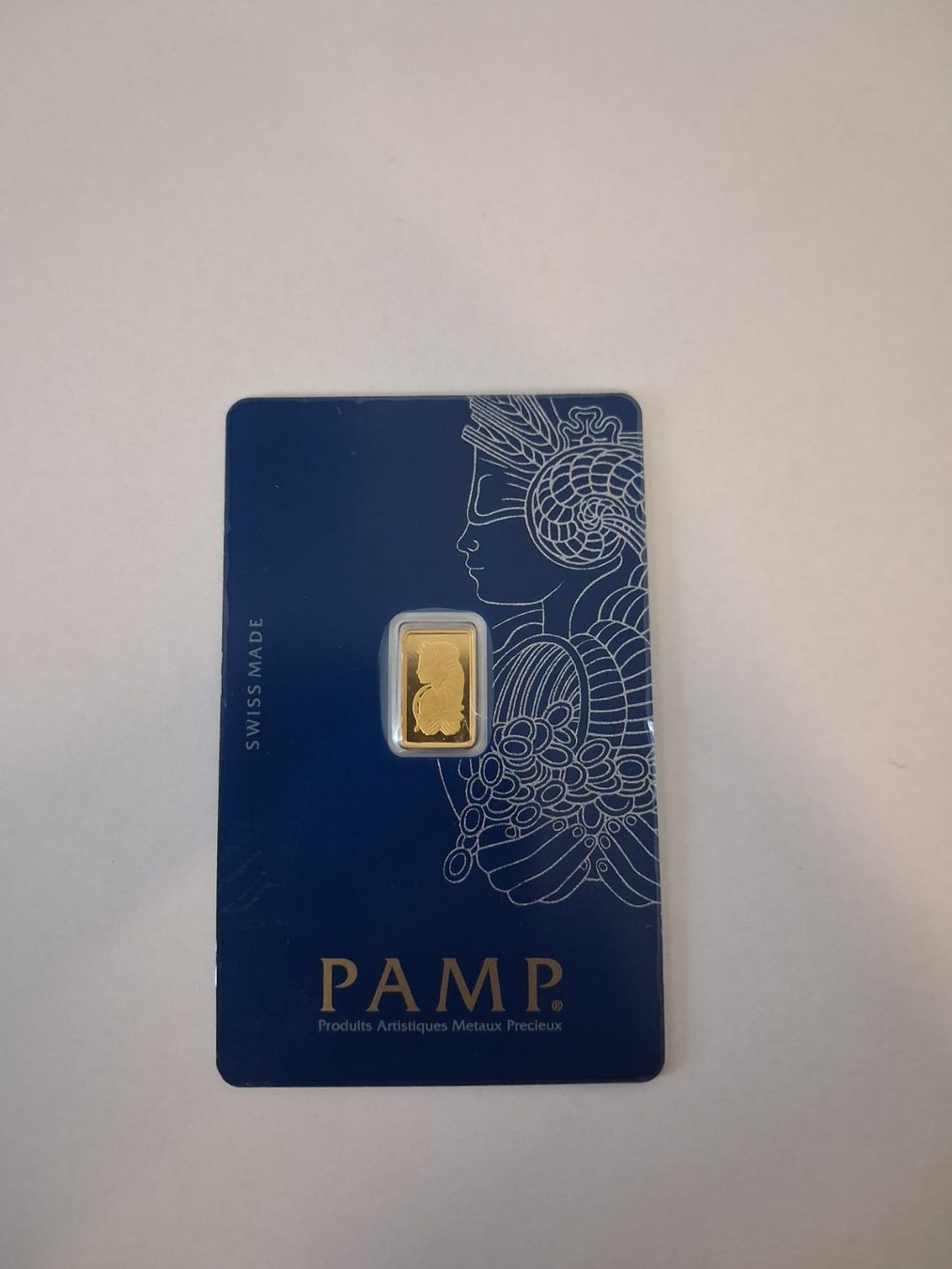 Pamp Metalli preziosi: PAMP Suisse 1g Or .9999 - Lingot scellé – Nuovo e nell'imballaggio originale da Dombresson venduto da Saluro 1
