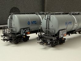 Piko 95564 2x SBB-CFF Knickkesselwagen VTG / DC HO