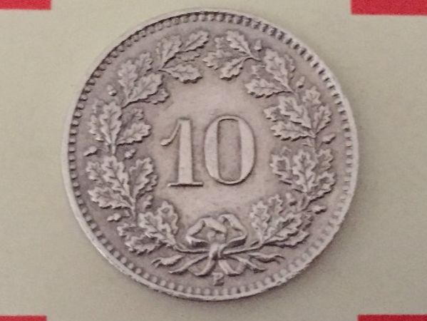 Tutti le monete: 10 Rappen 1964 ss-vz – Usato da Elsau venduto da herbybay 1