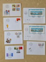7 Ersttagsbriefe FDC Schweiz aus dem Jahre 1984