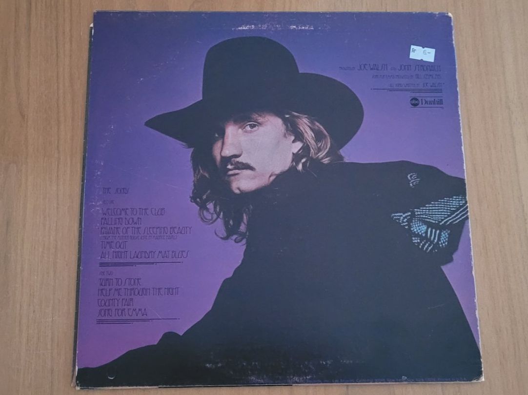 Dischi in vinile: LP Joe Walsh – Usato da Martigny venduto da MZ-67 1