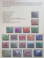1949 Berlin, Satz Berliner Bauten ungbraucht Kt. 245.-