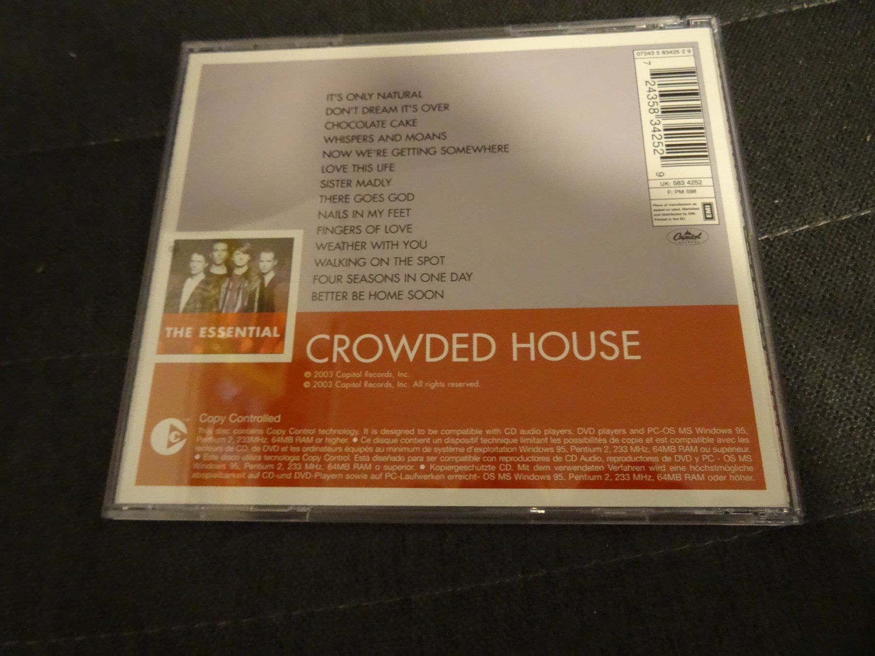 CDs: Crowded House - The Essential CD – Gebraucht aus Olten von Disc-Ausverkauf 1