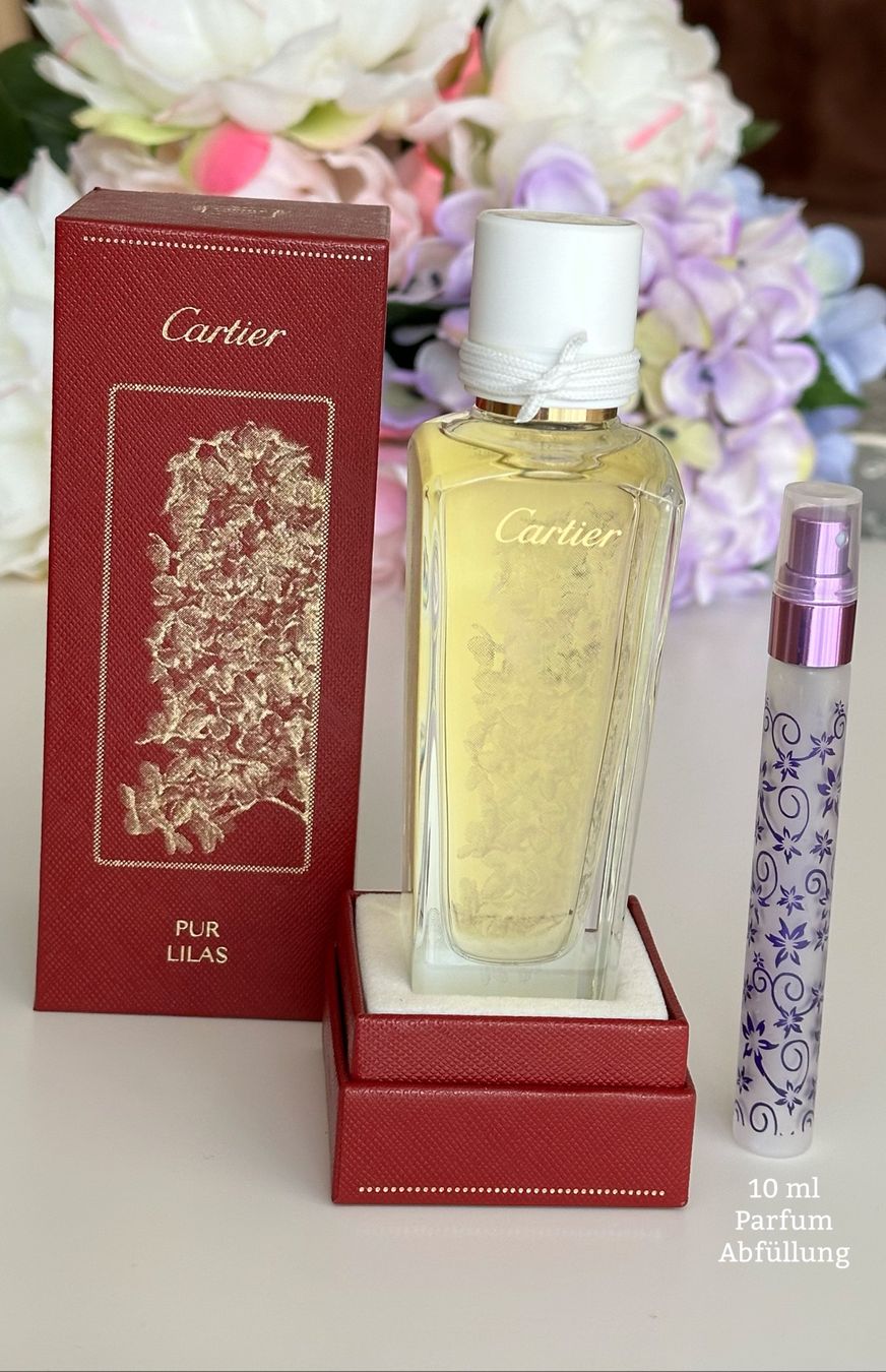Cartier Profumi & Eau de Toilette: Pur Lilas Cartier 10 ml probe – Usato da Täuffelen venduto da RoyaltyBrown 1