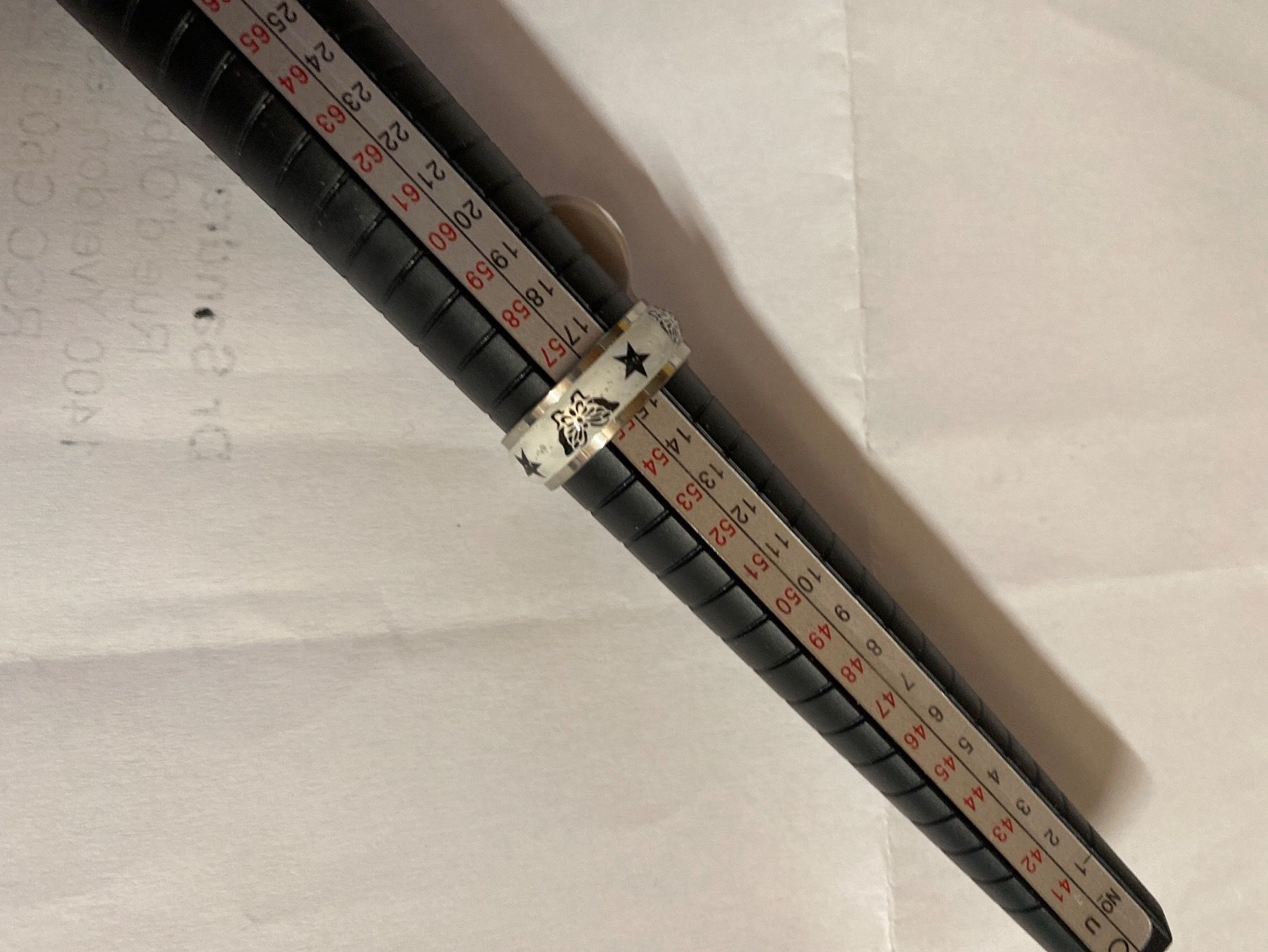 Anelli: bague - papillon - étoile – Usato da Le Brassus venduto da cinema13