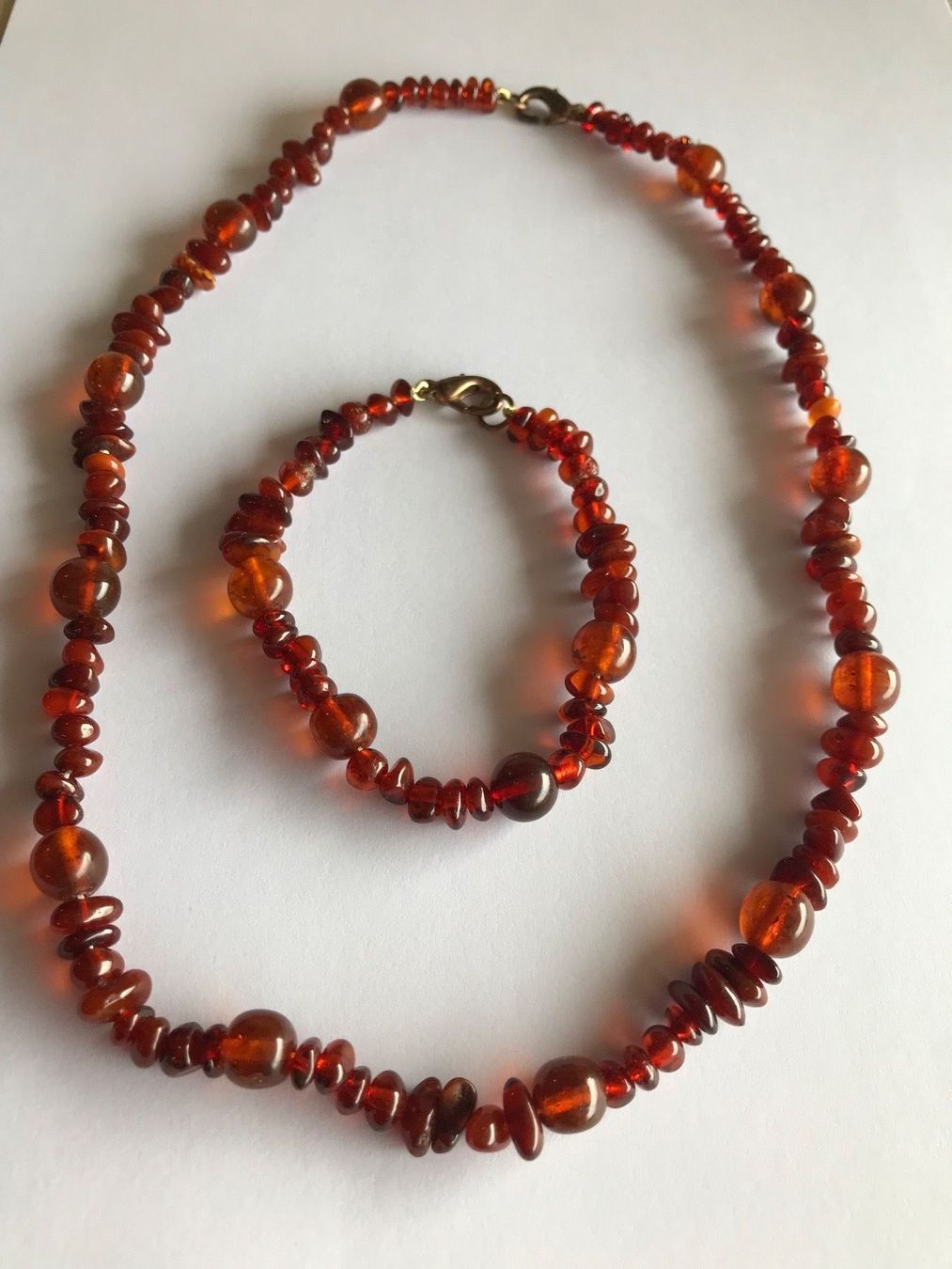 Ketten: Ensemble de bijoux en ambre baltique – Gebraucht aus Grimisuat von eliseba88 1